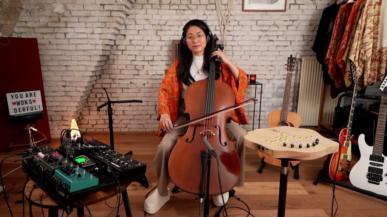 Cello for the Waxing Gibbous Moon (looped with Strymon Timeline)