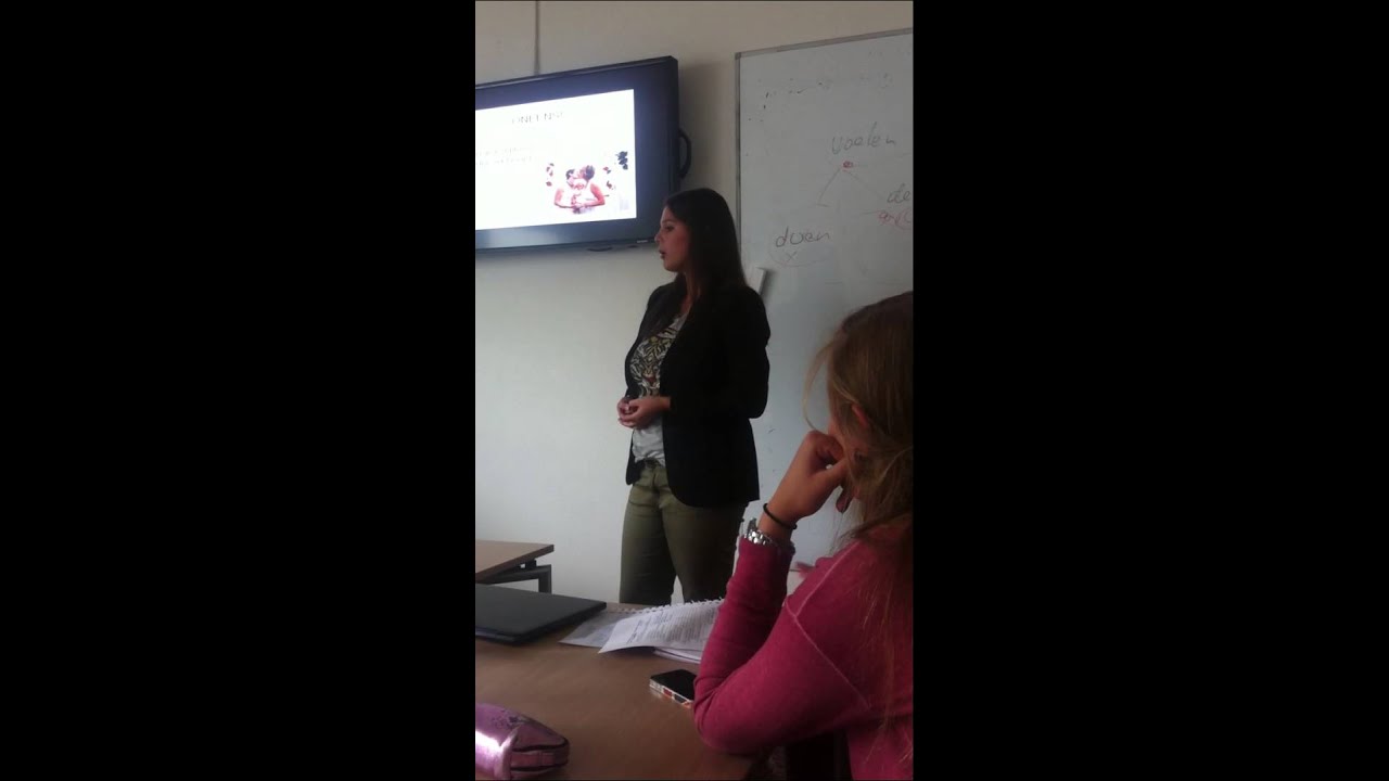 Stelling presenteren