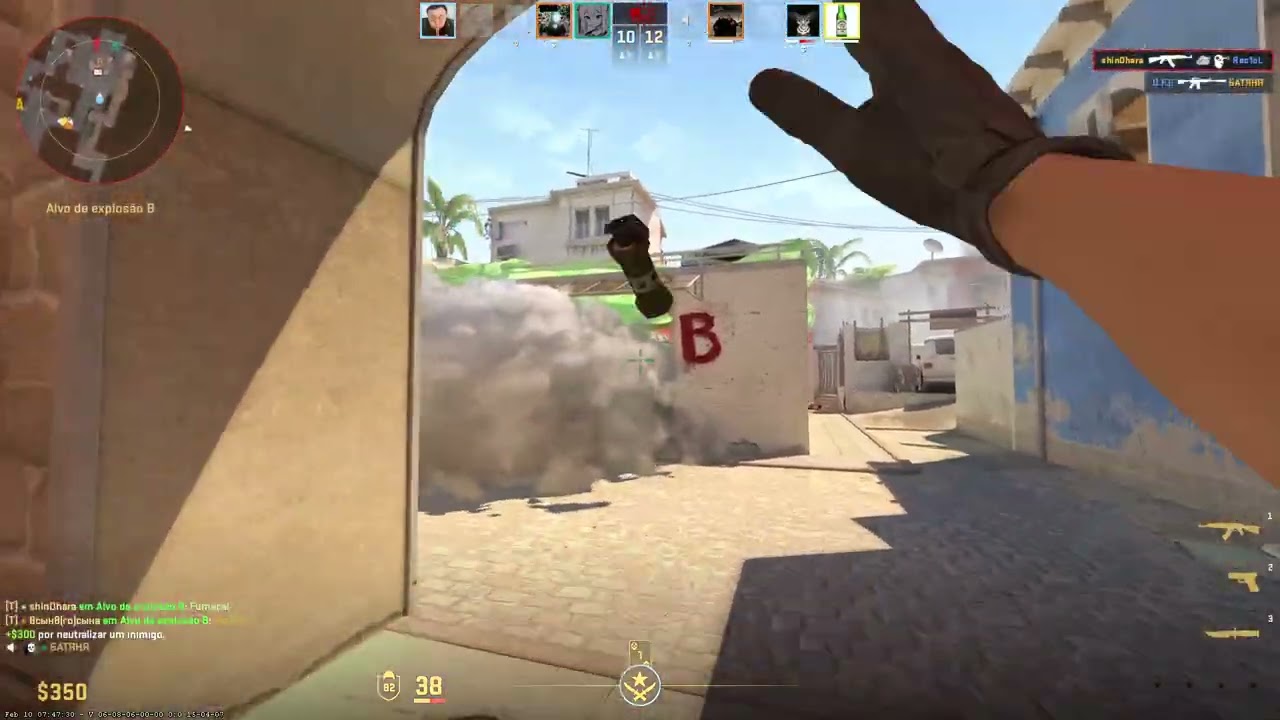 CS2 noob play Mirage
