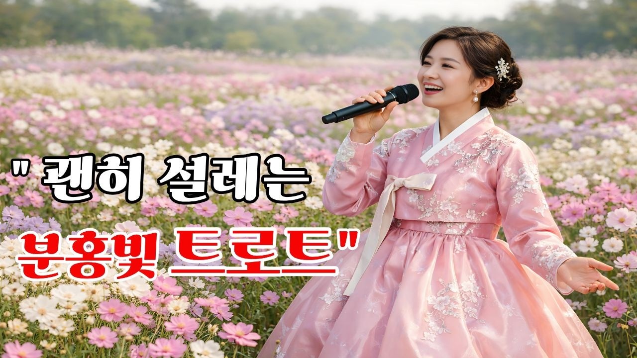 괜히 설레는 분홍빛 트로트 🌸 추억이 스며드는 감성 트로트