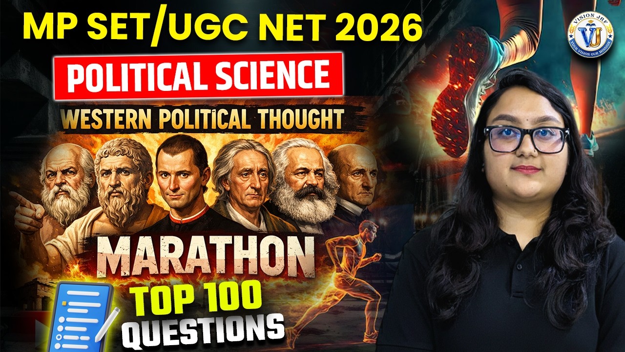MP SET Political Science Marathon | MP SET Political Science MCQs Marathon | by Mridvikaa Mam