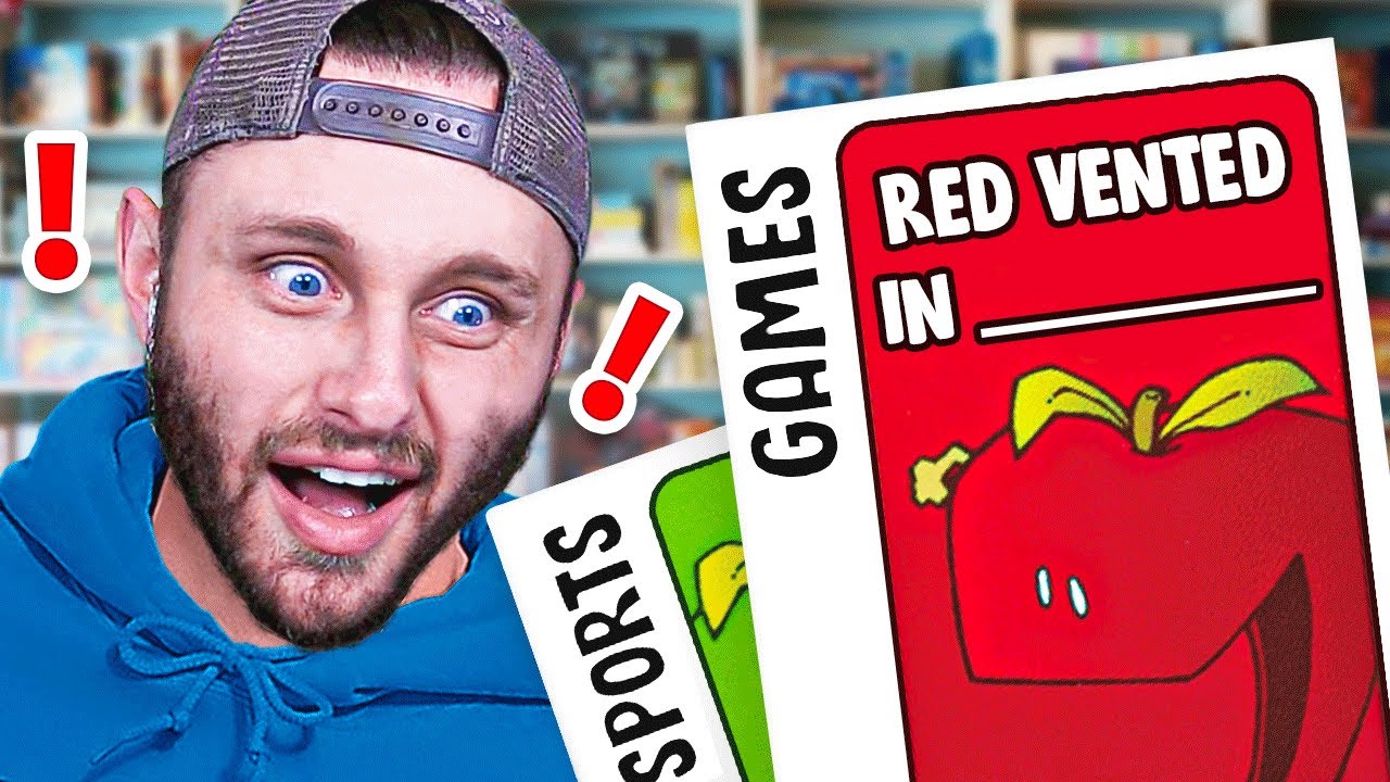 The Most FUNNEST Card Game (Apples to Apples)