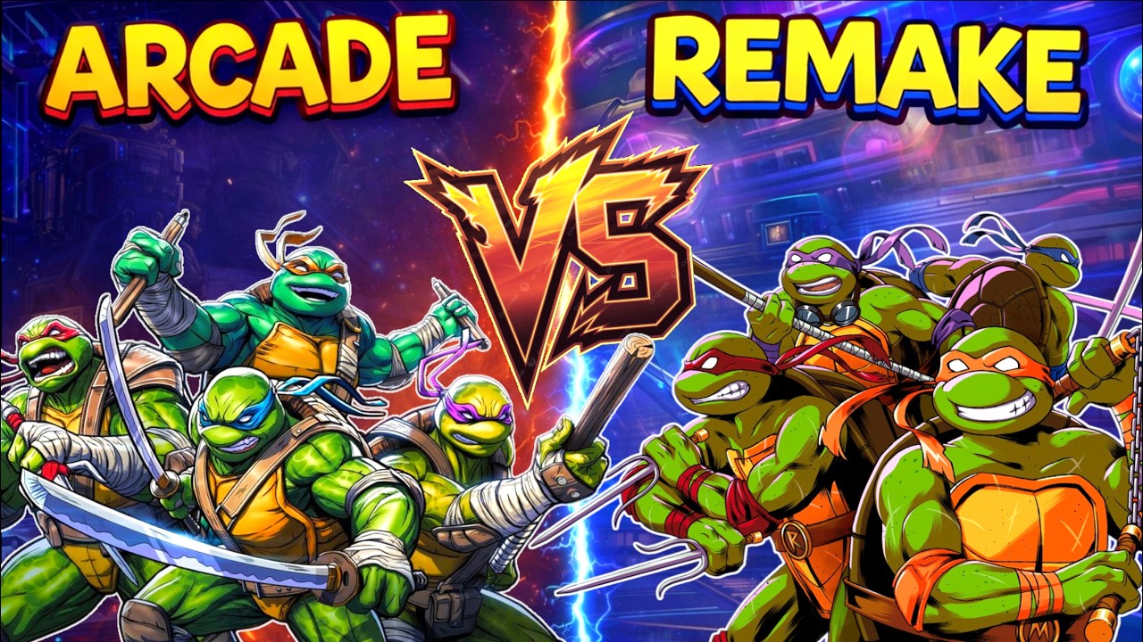 TMNT Turtles in Time: Arcade vs Re-Shelled Remake | Which One Holds Up?