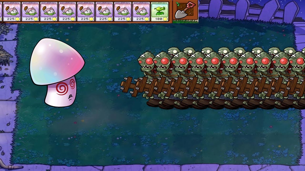 Plants vs Zombies Battlez - 999 Hypno Shroom vs Gargantuar vs Dr  Zomboss