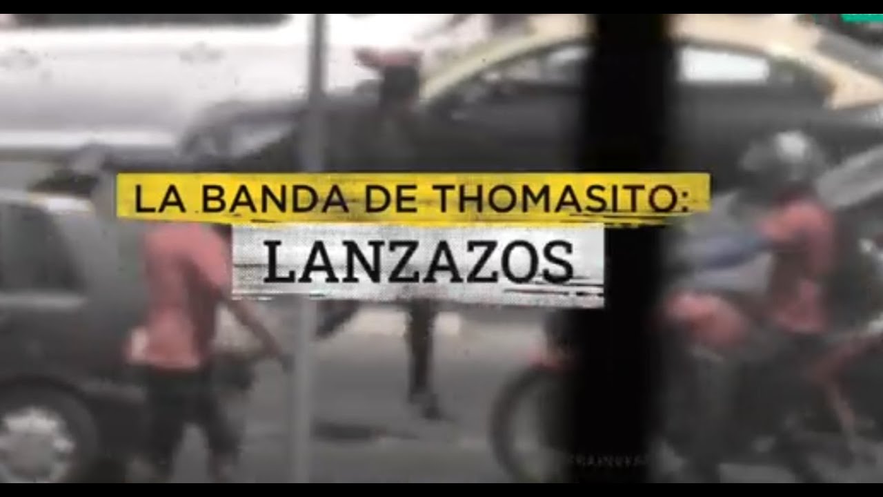 La banda de Thomasito: Lanzazos en el bandejón central de la Alameda para robar celulares