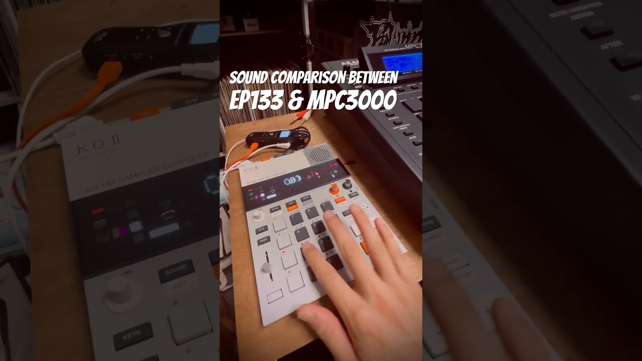 Sound comparison between EP133 & MPC3000