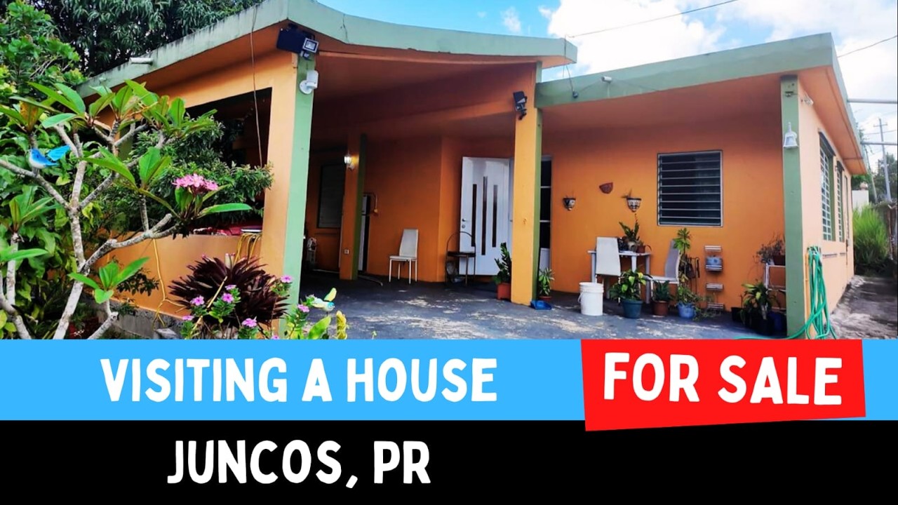 Visité casa a la venta en Juncos PR con terreno