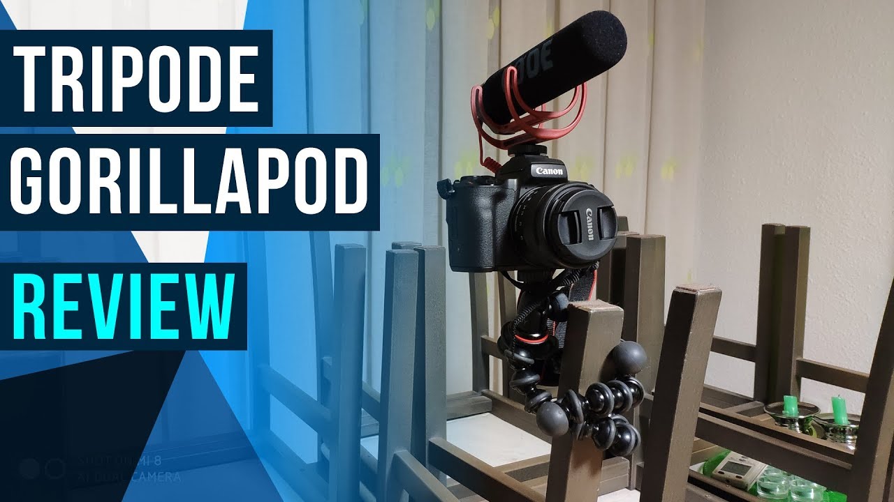 UNBOXING REVIEW TRIPODE GORILLAPOD 1K KIT DE JOBY