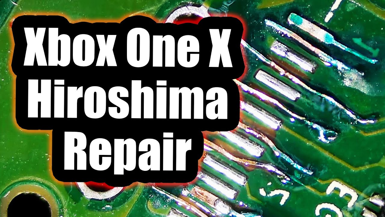 Xbox one x Botched by another shop - Hiroshima Repair