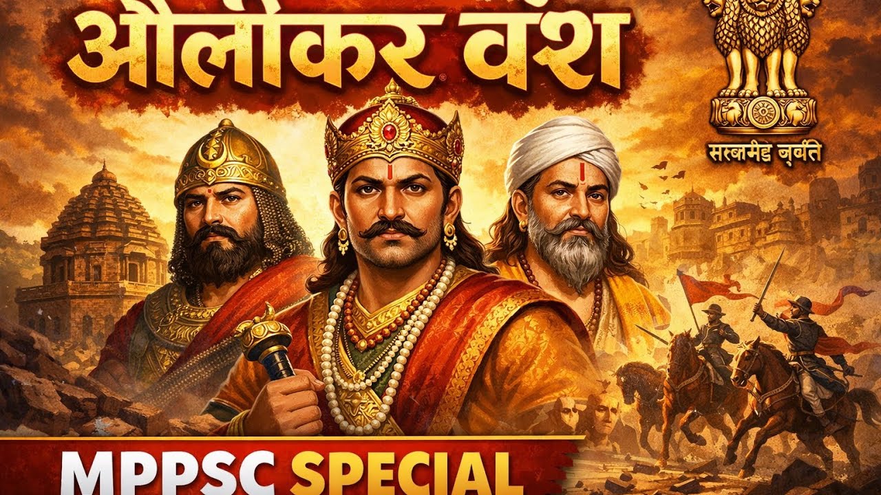 Unit 2 औलिकर वंश प्रमुख राजवंश 🔥 mains +prelims 