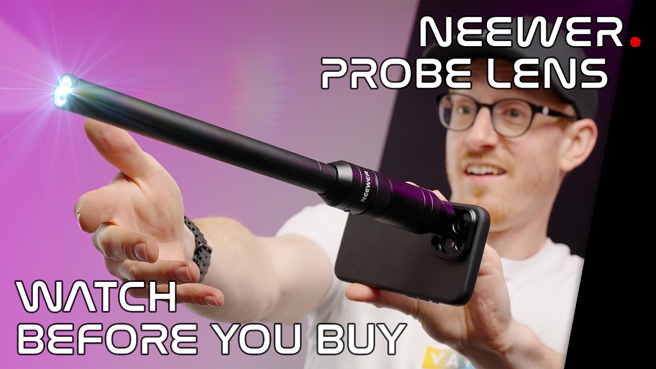 Is This The Craziest Smartphone Lens? NEEWER Probe Lens | Watch BEFORE You Buy | LS-51