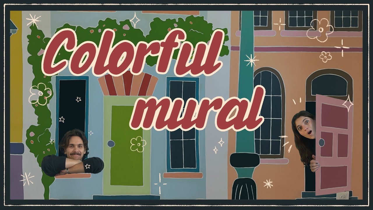 Let's paint some cute houses !