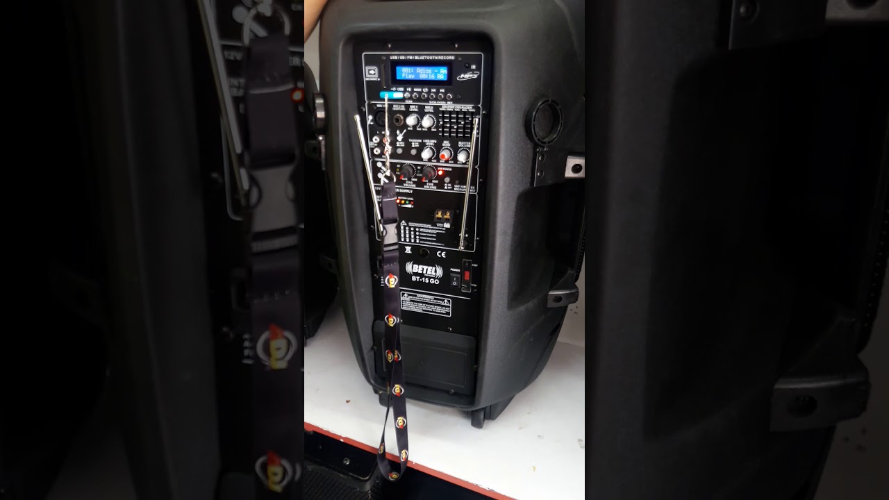 Bafle RECARGABLE de 15 pulgadas