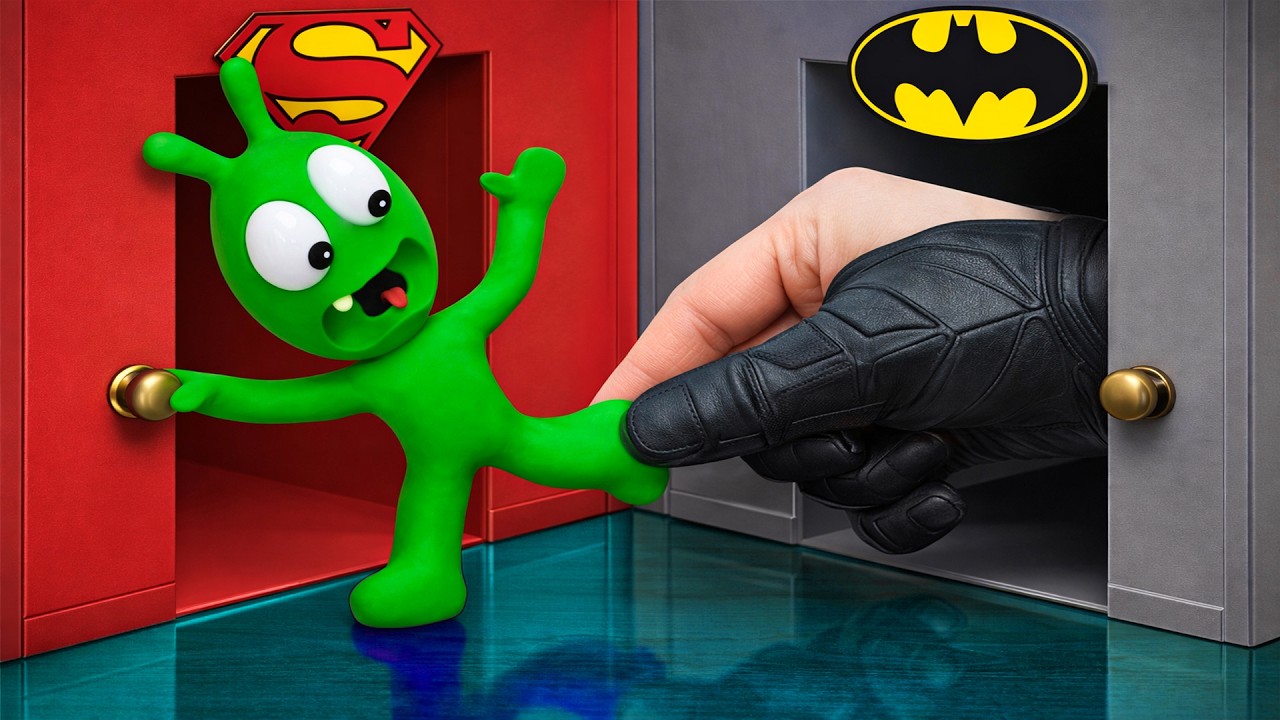 Pea Pea Crashes John’s Phone and Hides in the Superhero Room — Can He Escape?