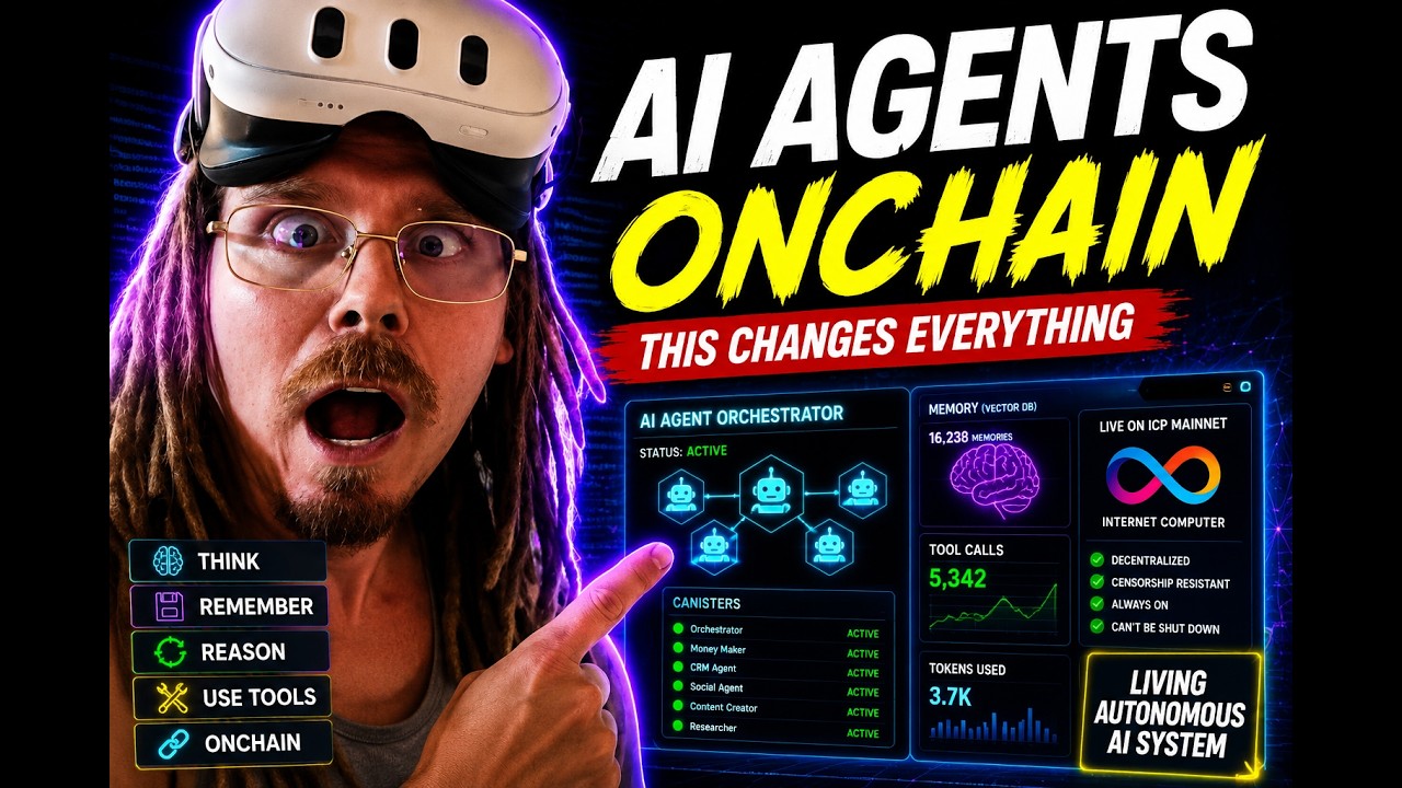 First Ever Decentralized AI Agent System On Internet Computer Protocol (ICP) Built With Claude Code