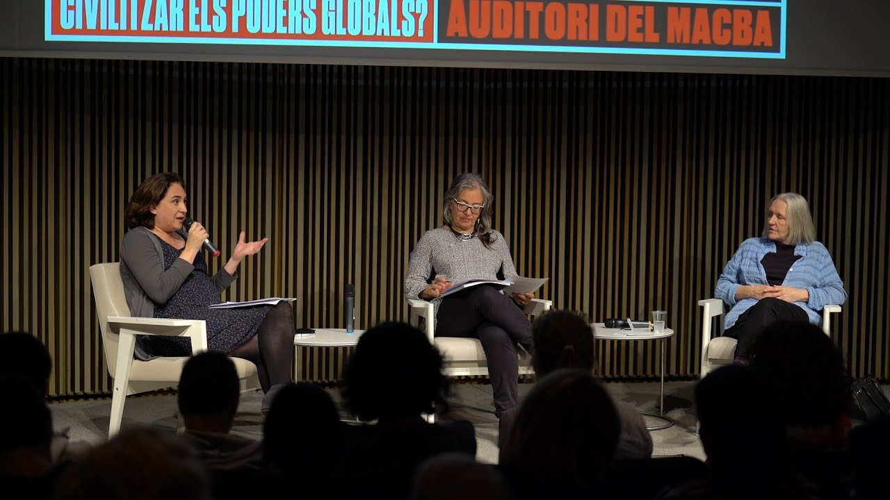 Saskia Sassen i Ada Colau. Poden els poders locals civilitzar els poders globals?