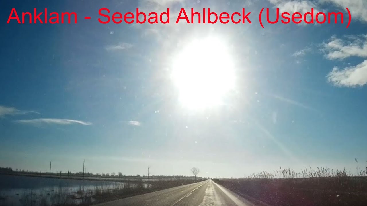 AUTOFAHRT Anklam - Seebad Ahlbeck (Usedom) [Jan auf Tour]