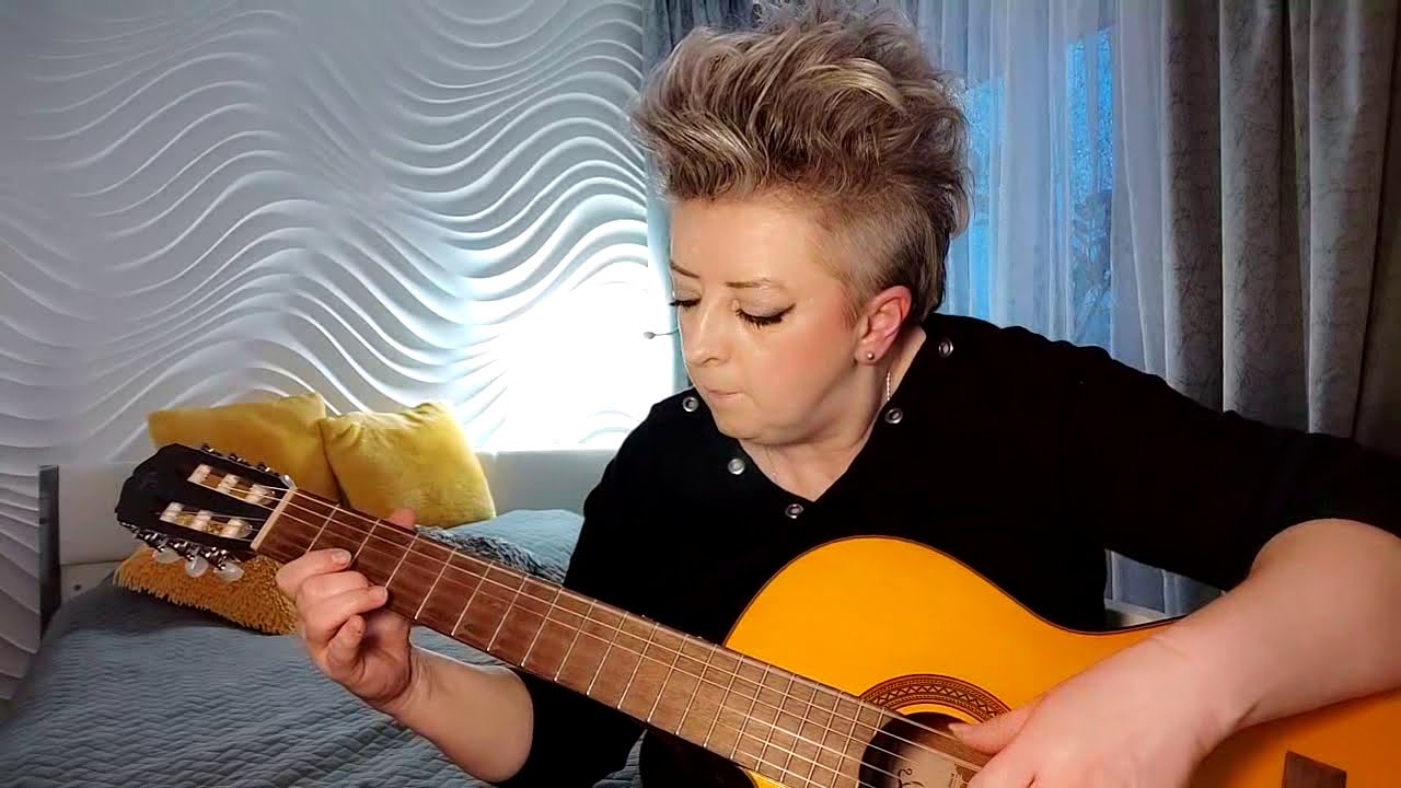 Romance de amour  fingerstyle guitar Jak zagrać na gitarze Romance de amour