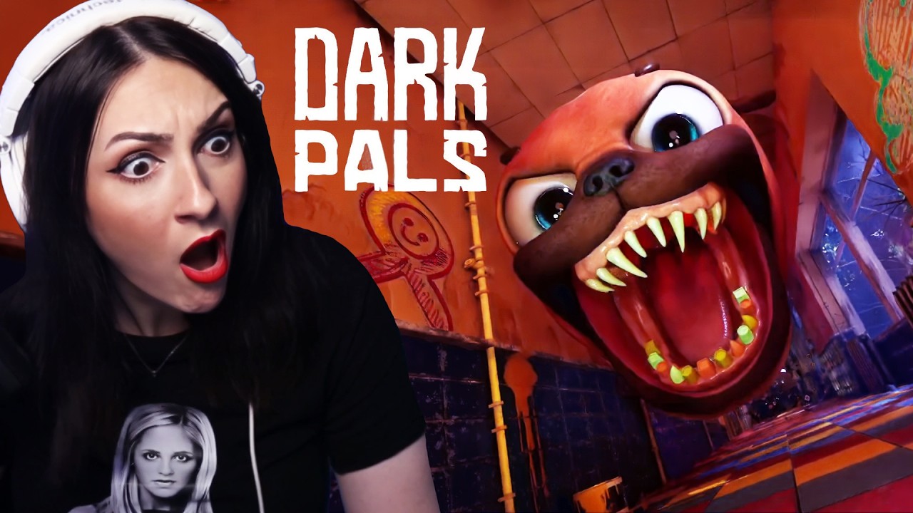 MASCOT HORROR GAME WITH A GIANT DOG?! | Dark Pals: The 1st Floor Demo