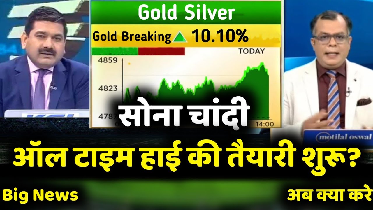 Gold Silver Latest News | सोना चांदी बेचने की गलती मत करना? Gold Rate Today | Silver Rate Today ||