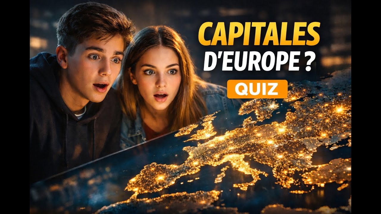 Quiz géographie : capitales d’Europe (40 questions) – Série 1/2