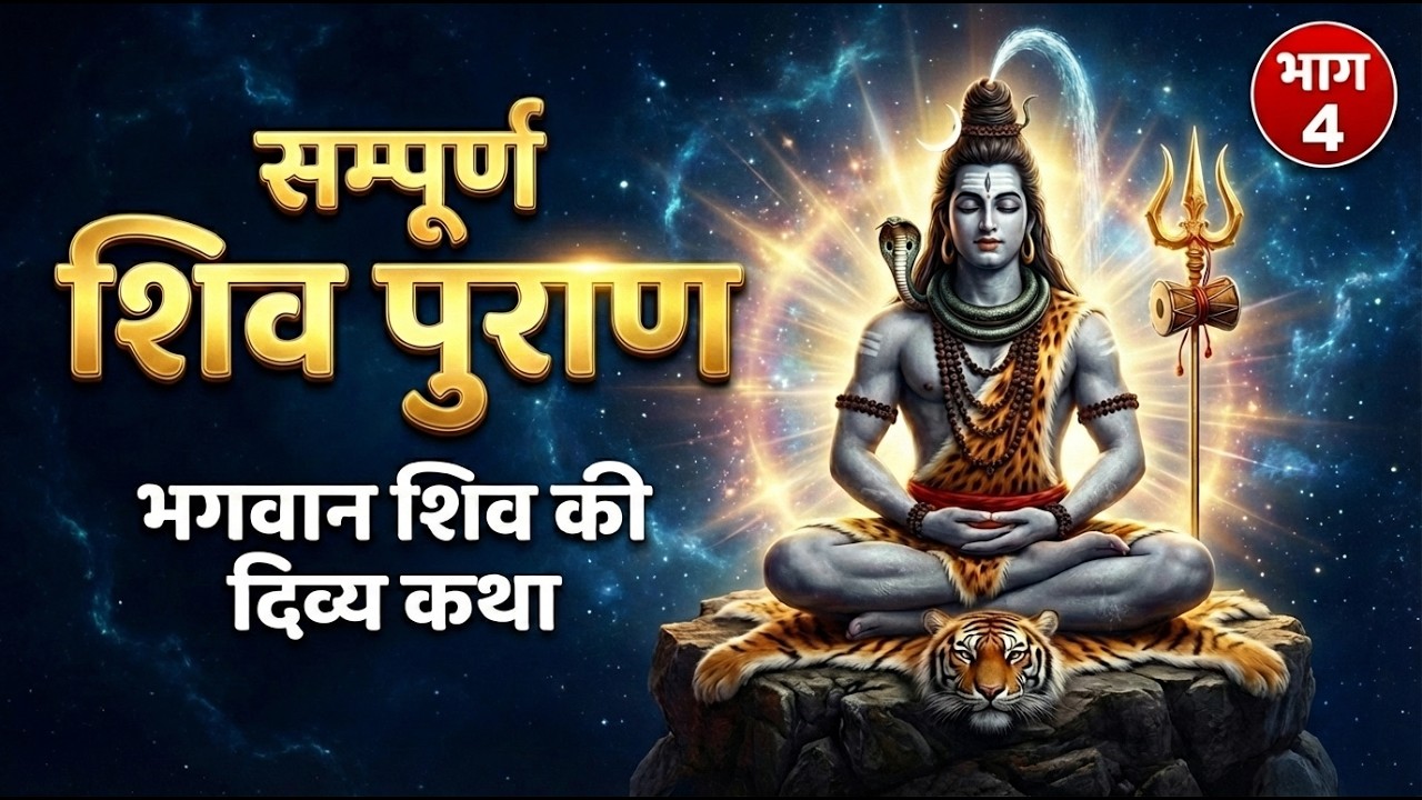 सम्पूर्ण शिव पुराण (भाग 4) | Shiv Puran in Hindi (Part 4/4) | शिव पुराण कथा