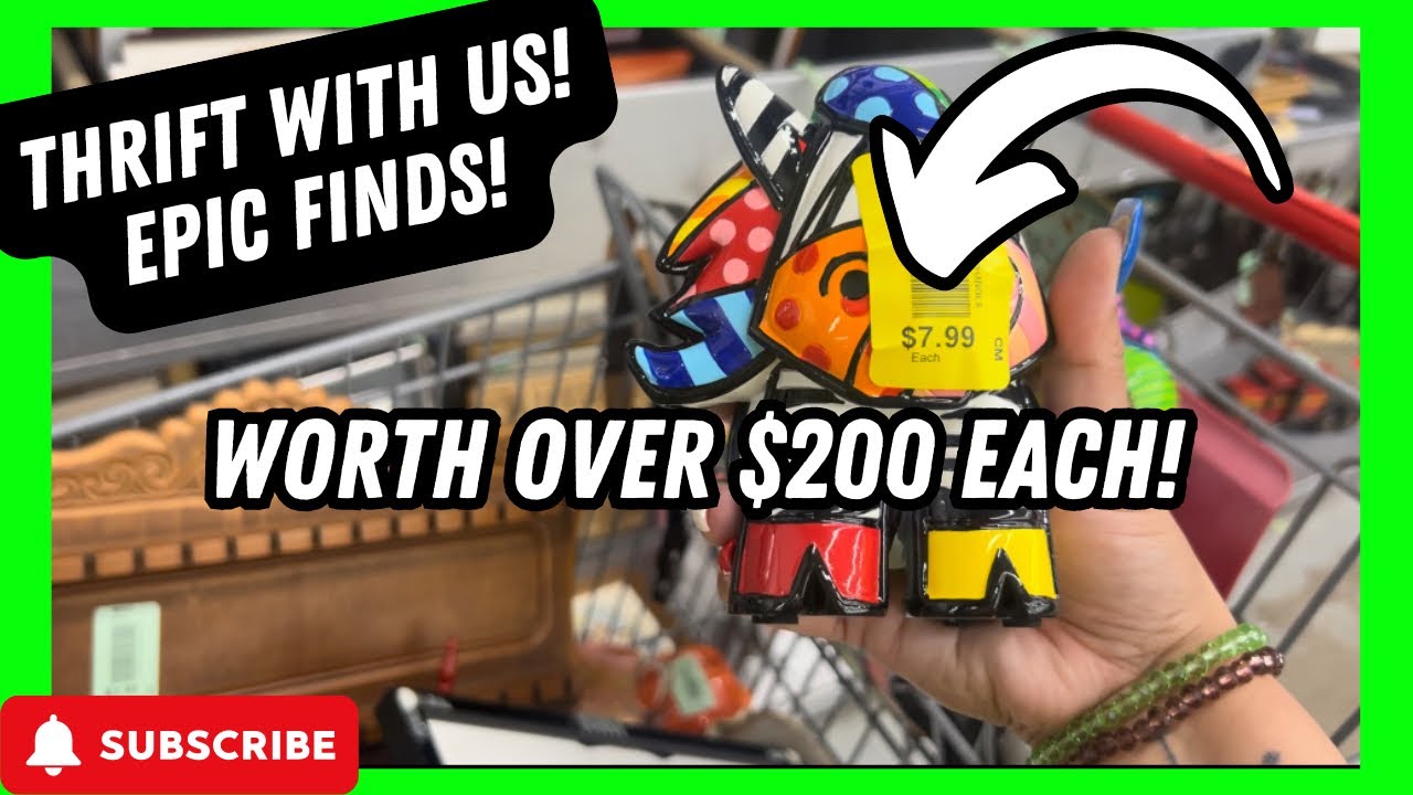 I Found Two Of Them! Can You Believe It?? Thrift With Us For Resale|NIKNAX|Ebay|Poshmark|Etsy