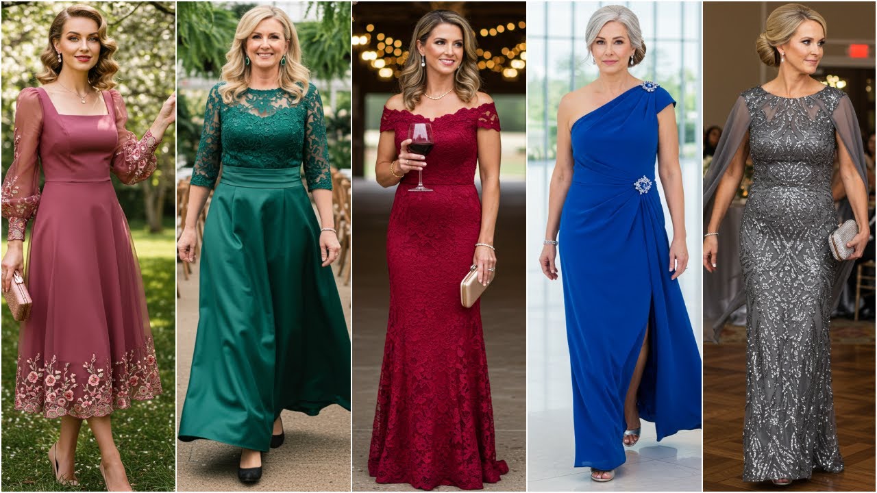 Elegant Mother of the Bride Dresses That Are Not Frumpy