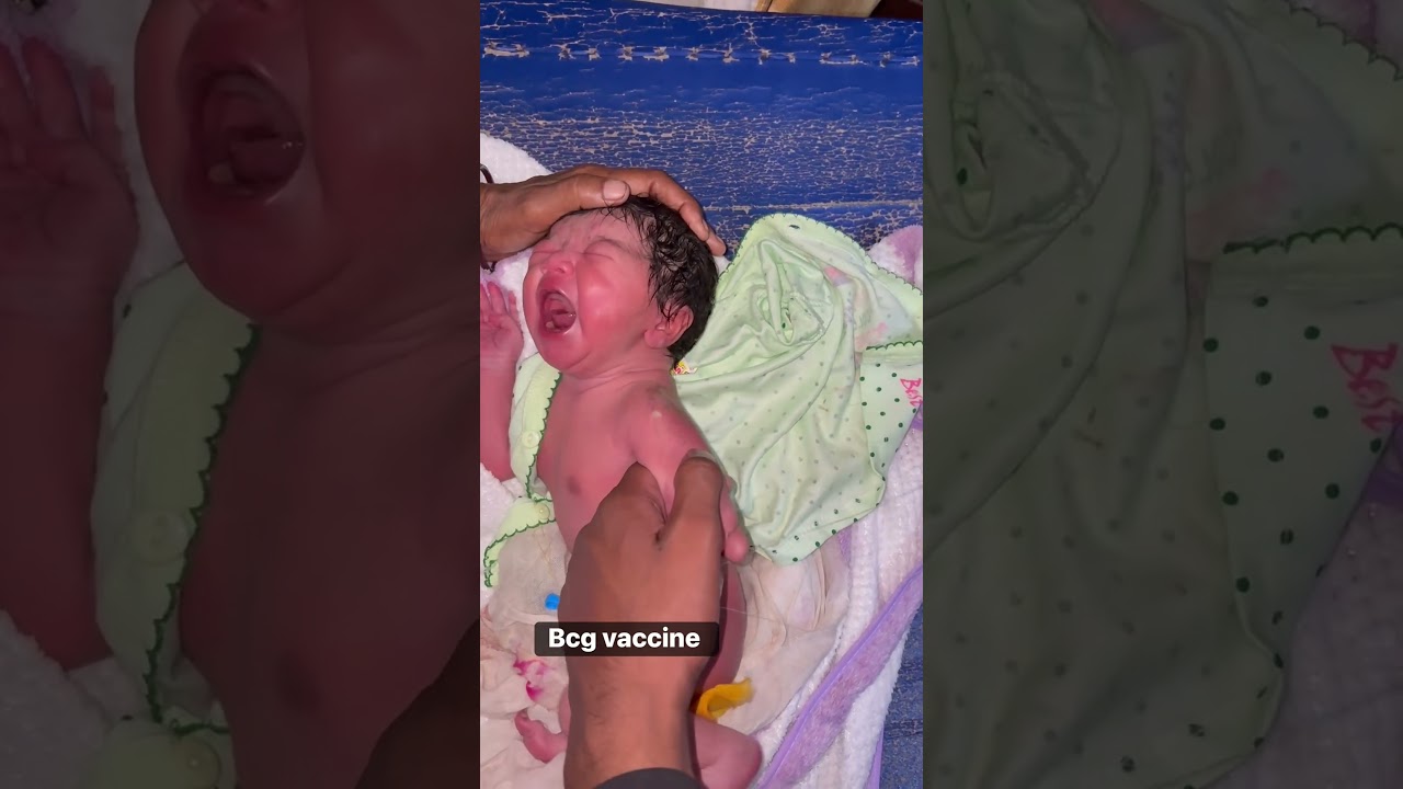 newborn BCG vaccine #baby #cutebaby
