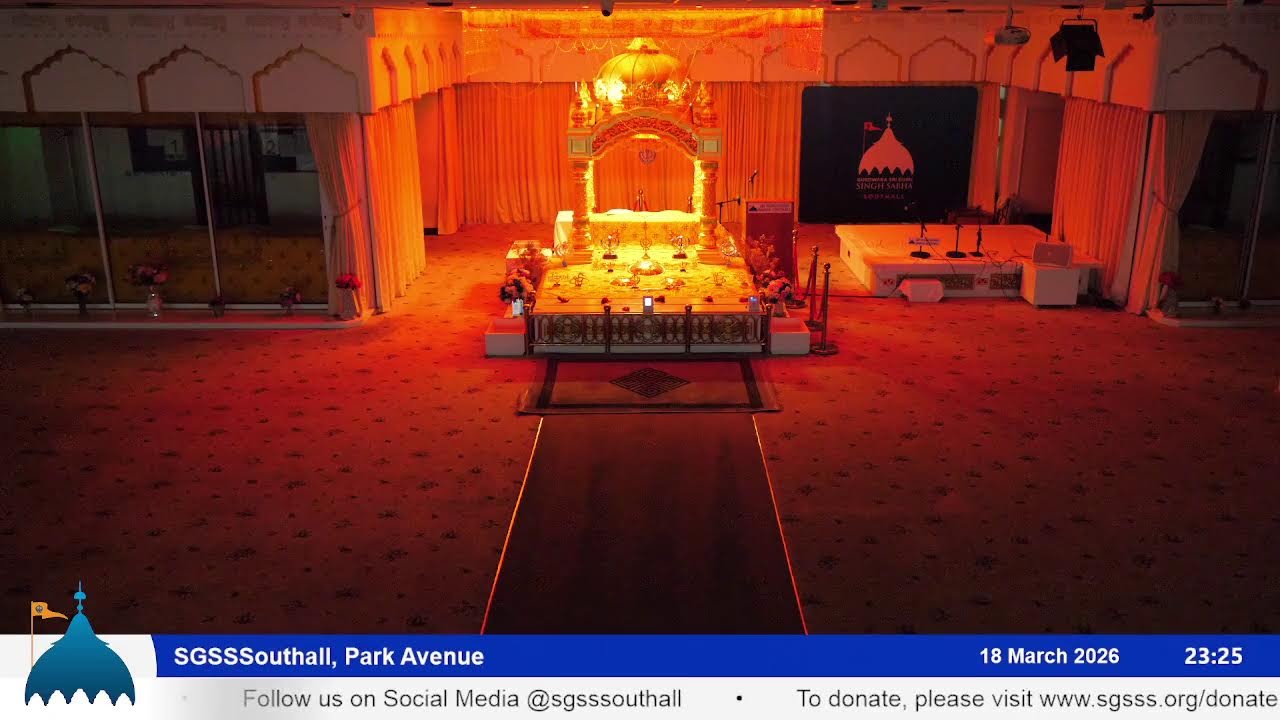 SGSS Southall, Park Ave - Evening Livestream