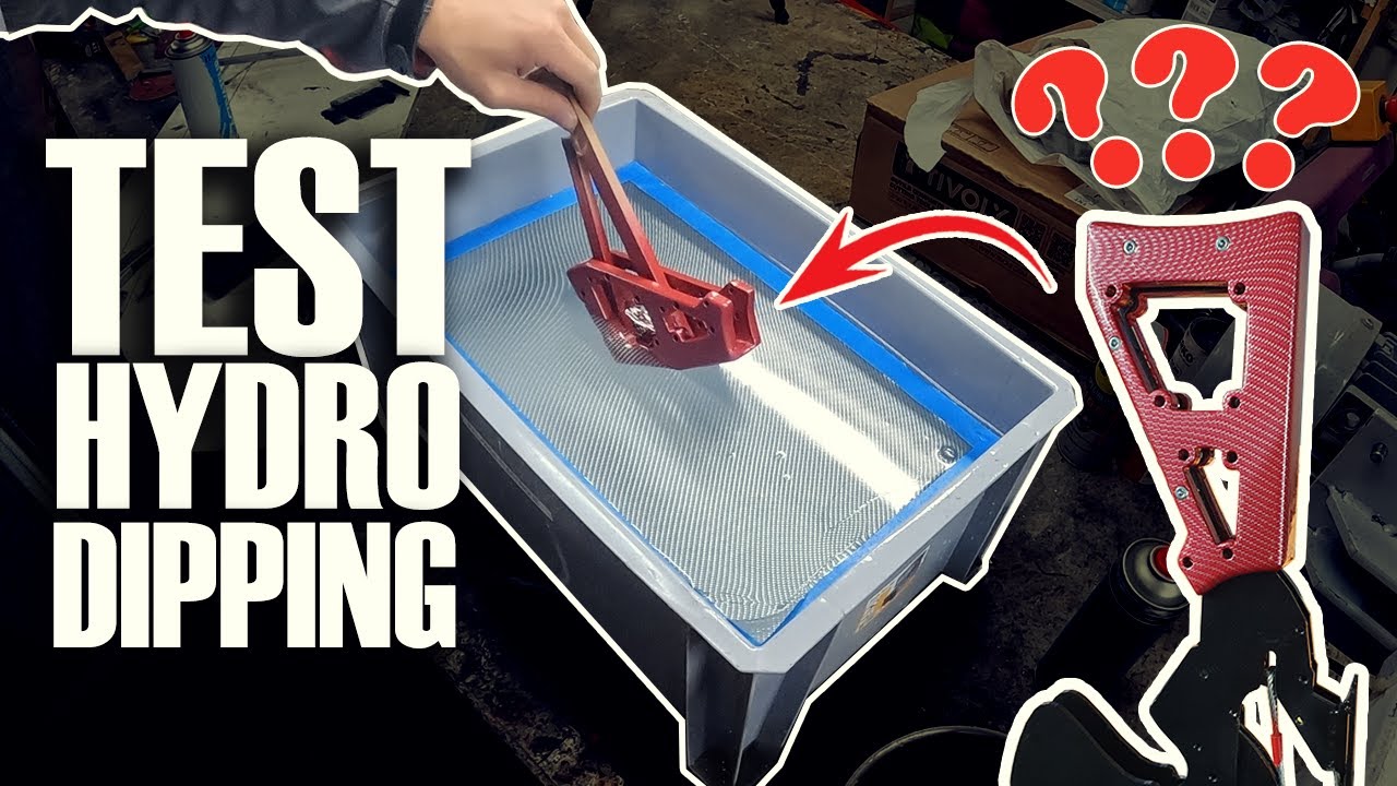 Je test l'Hydro-Dipping / la peinture hydrographique // ⓇⒷ