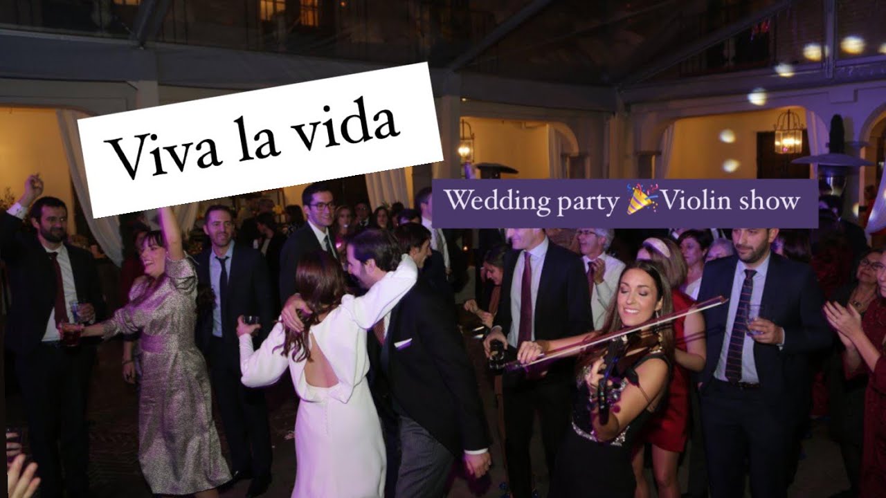 ⚡ Viva la vida - Coldplay Wedding party [[electric violin]] | Bodas 2021- 2022 Miss Violina by MJ