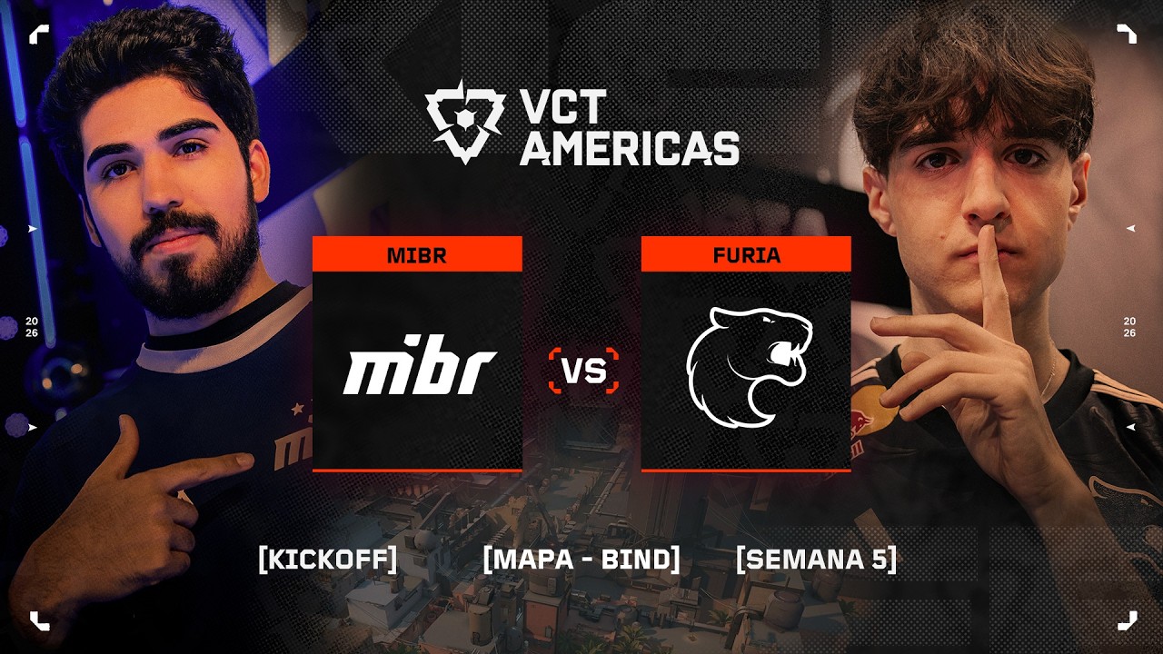 MIBR vs FUR — VCT Americas Kickoff — Llave Superior Gran Final — Mapa 1