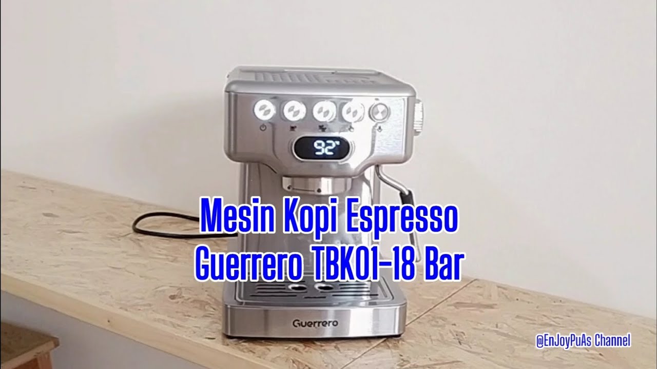 Mesin Kopi Espresso Guerrero TBK01 - 18 Bar