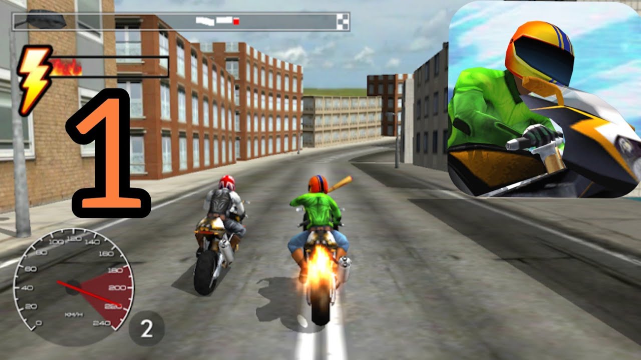 Moto Rush : Gameplay - Walkthrough level 1 | Mobile Gaming World