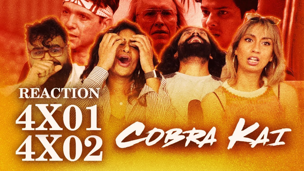 Season Premiere! | Cobra Kai 4x1 + 4x2 | Group Reaction