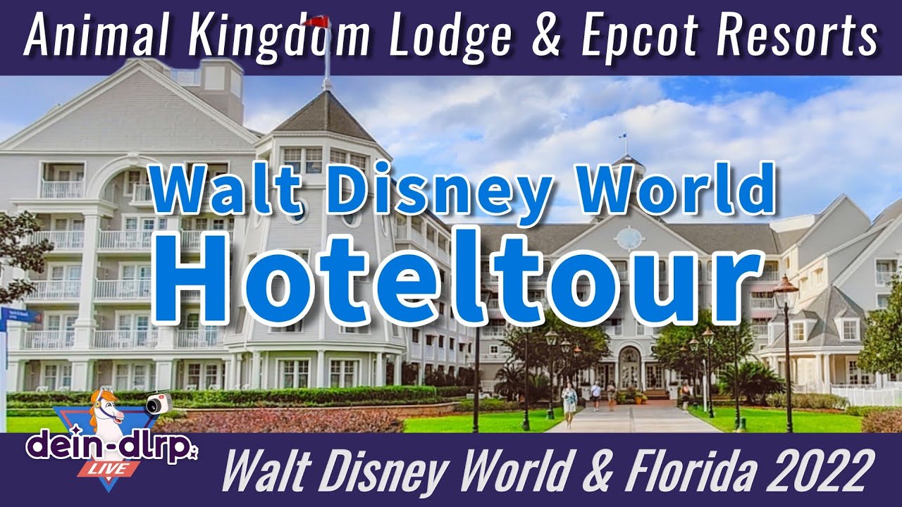 Walt Disney World Hoteltour: von der Animal Kingdom Lodge bis zum Boardwalk | WDW & Florida 2022 #39
