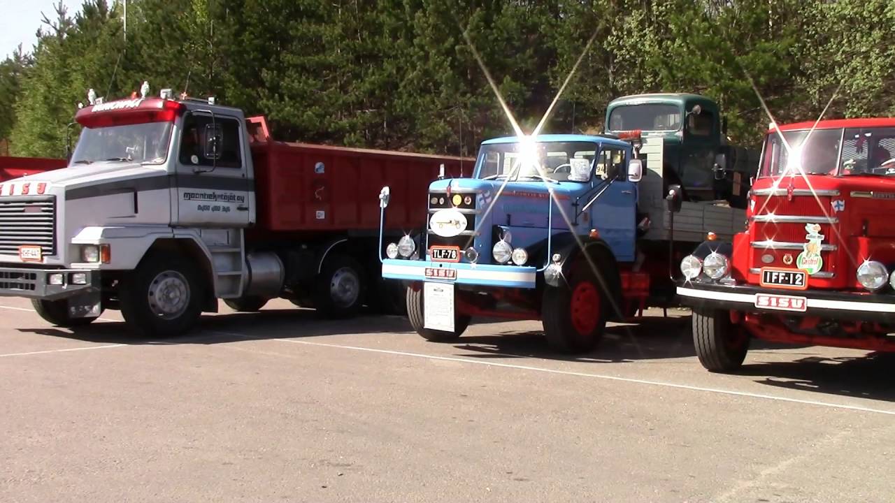 Vanhat kuorma-autot Rekkakukossa 7.5.16