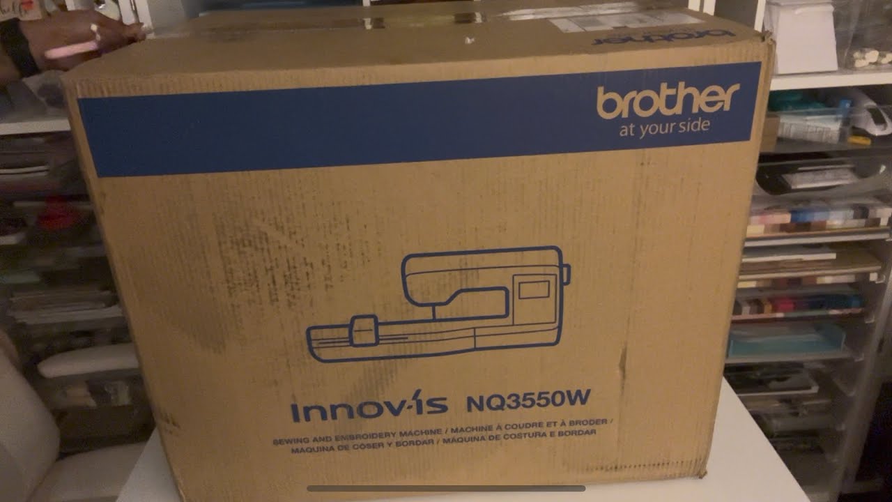 Unboxing Brother Innov-is NQ3550W Sewing & Embroidery Machine