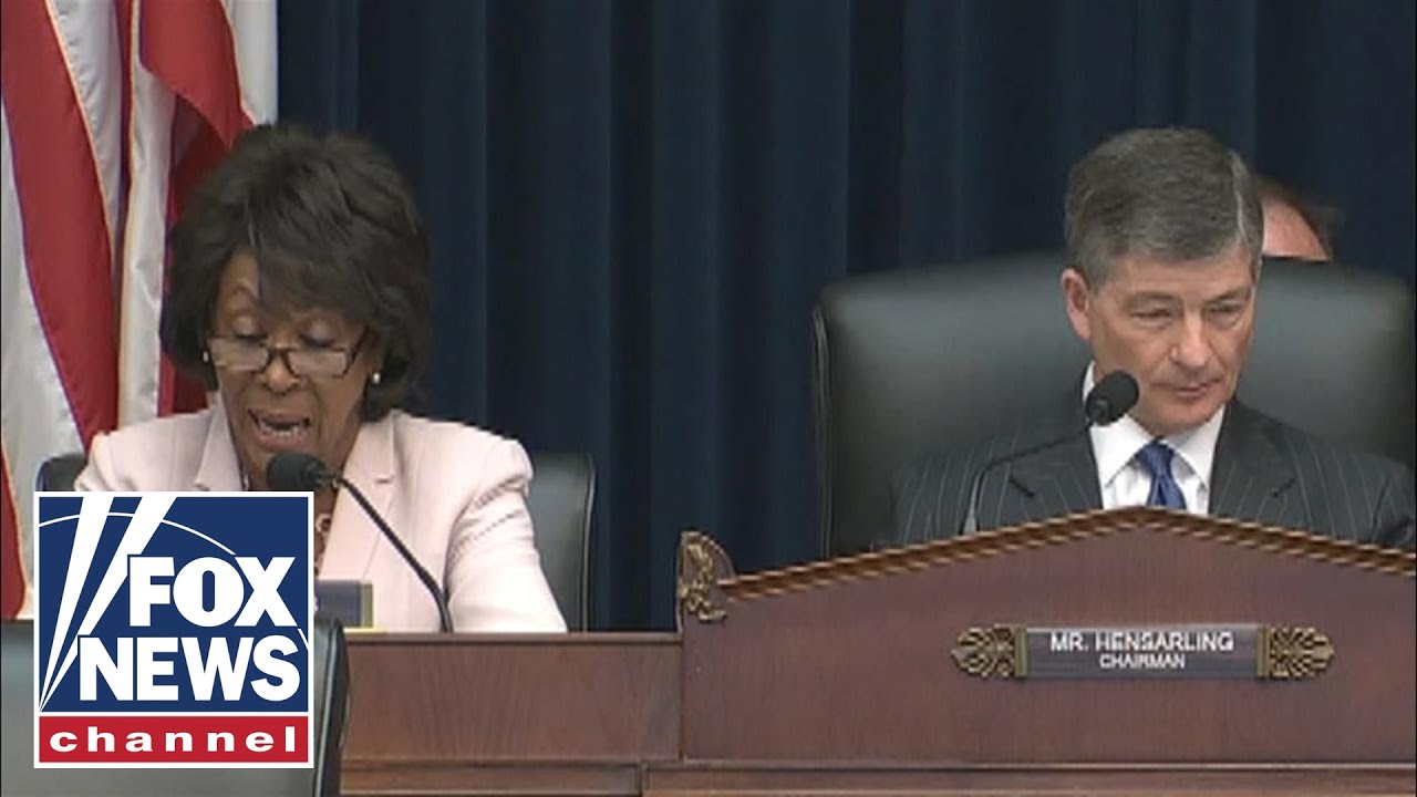 Jeb Hensarling clashes with Waters during committee hearing