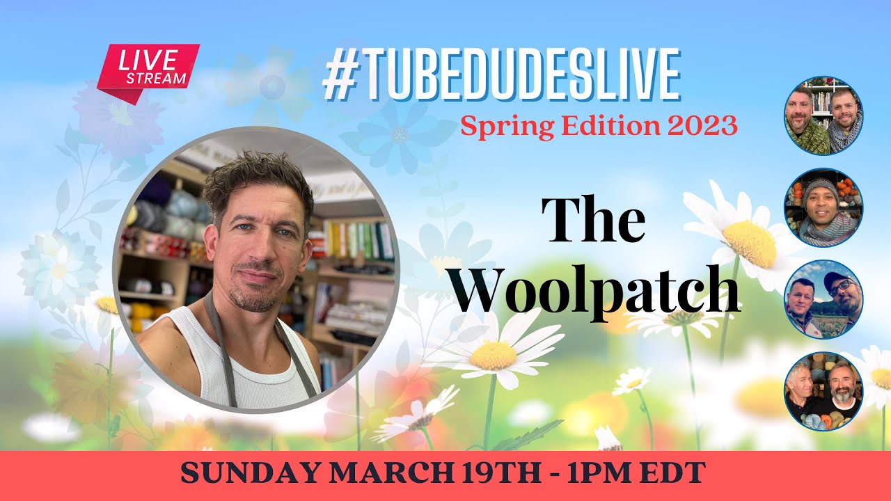 Woad and LIVE dyeing with woad - Spring is in the air! TubeDudes Live - Spring Edition 2023: