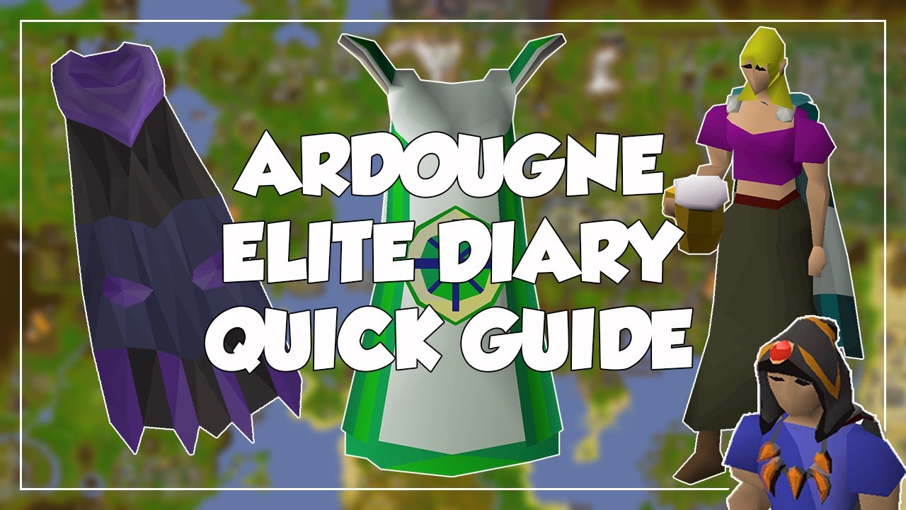 Краткое руководство по Ardougne Elite Diary &mdash; старая школа Runescape/OSRS