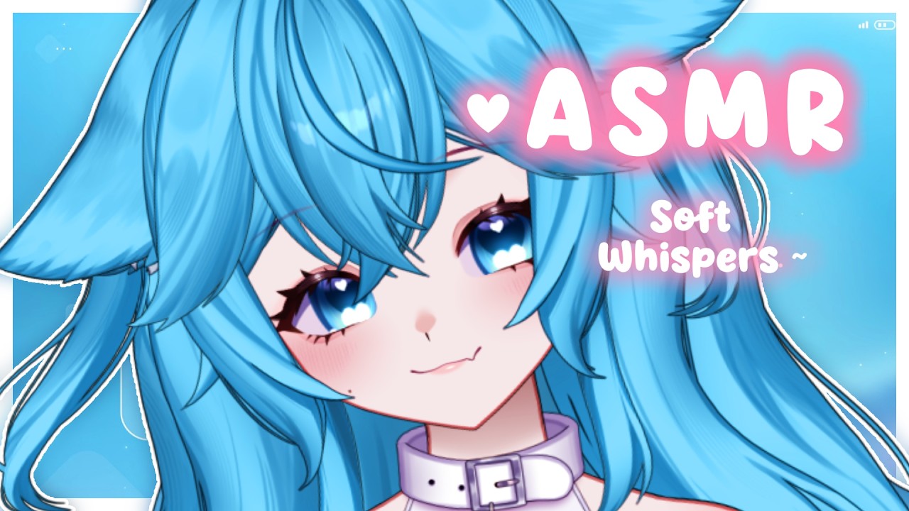 【ASMR】My First ASMR Stream 💙 Whispers, Calm Sounds & Rain | Cozy Sleep