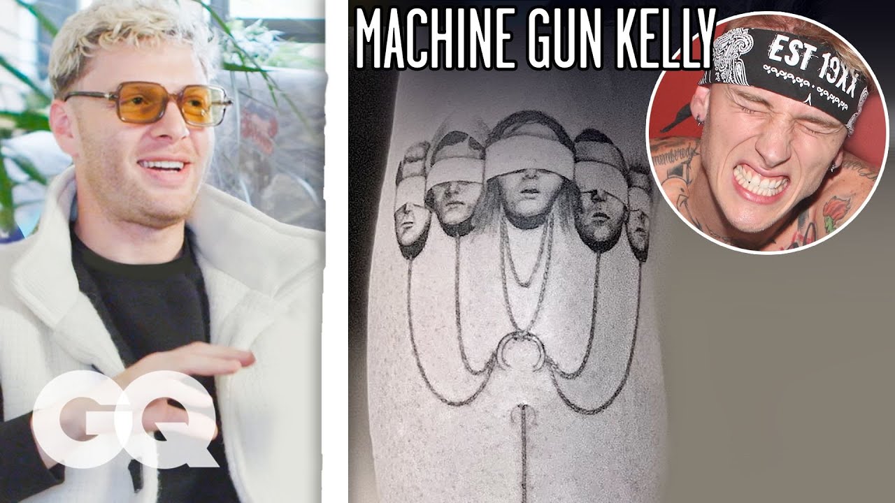Pete Davidson & MGK Tattoo Artist Snuffy Breaks Down His Top Celeb Tattoos | Fine Points | GQ
