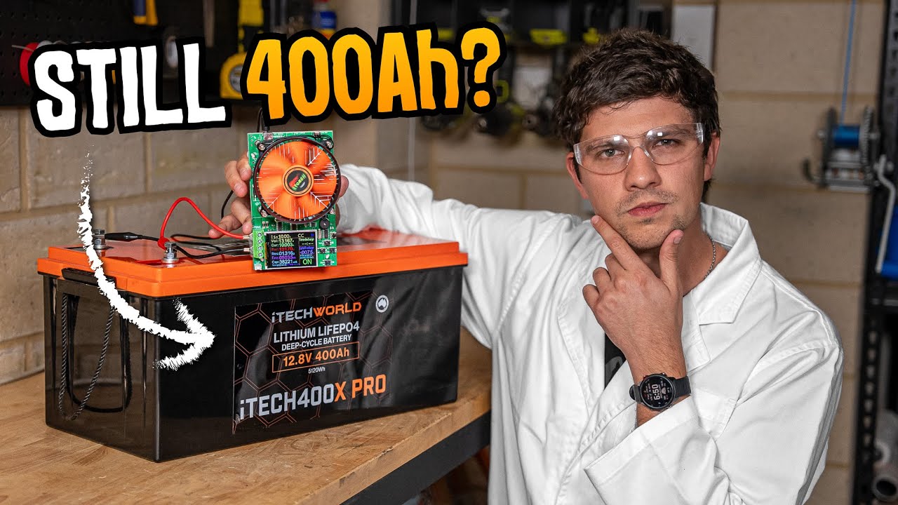 ТЕСТИРОВАНИЕ ЕМКОСТИ моего литиевого аккумулятора iTechworld 400X Pro спустя 6 месяцев