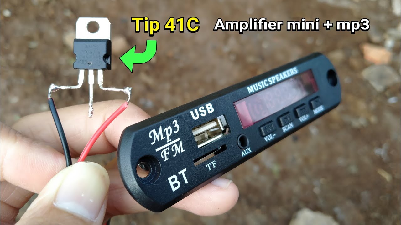 Amplifier mini + MP3 player