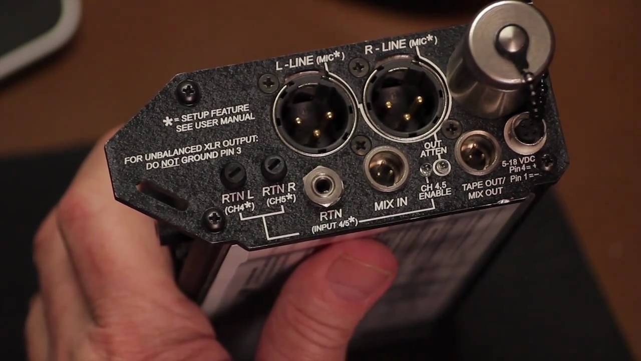 Sound Devices 302 Field Audio Mixer Overview