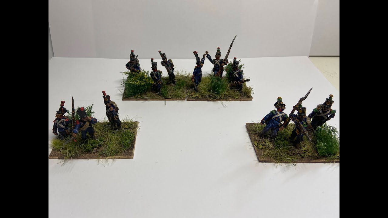 French Napoleonic Light Infantry Skirmishers (September WA Challenge)