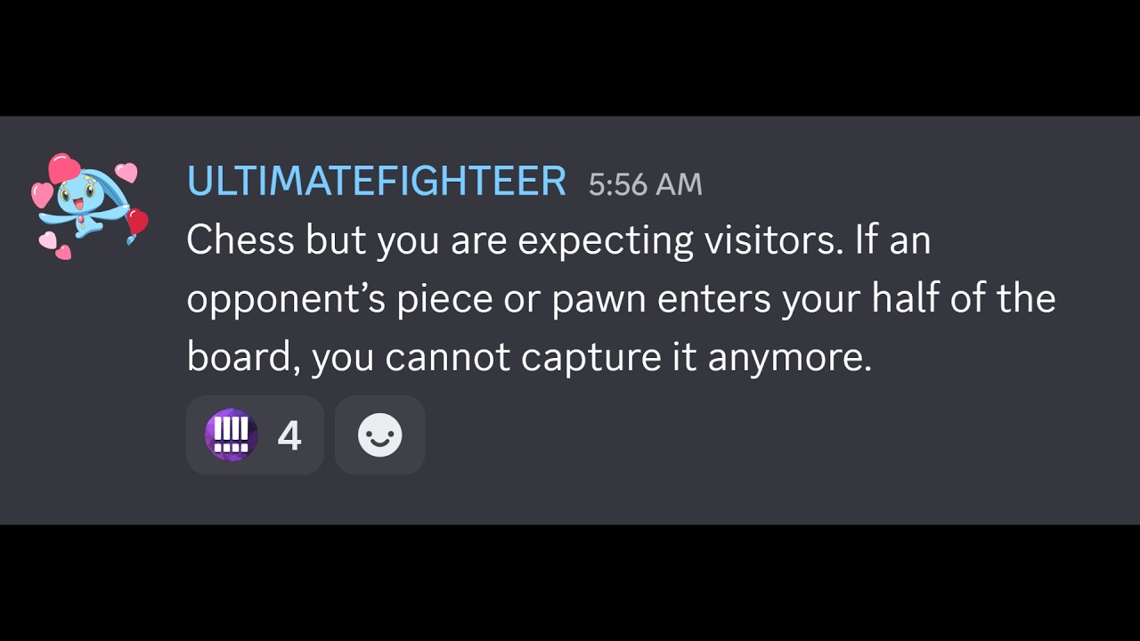 If Chess Players Were Pacifists