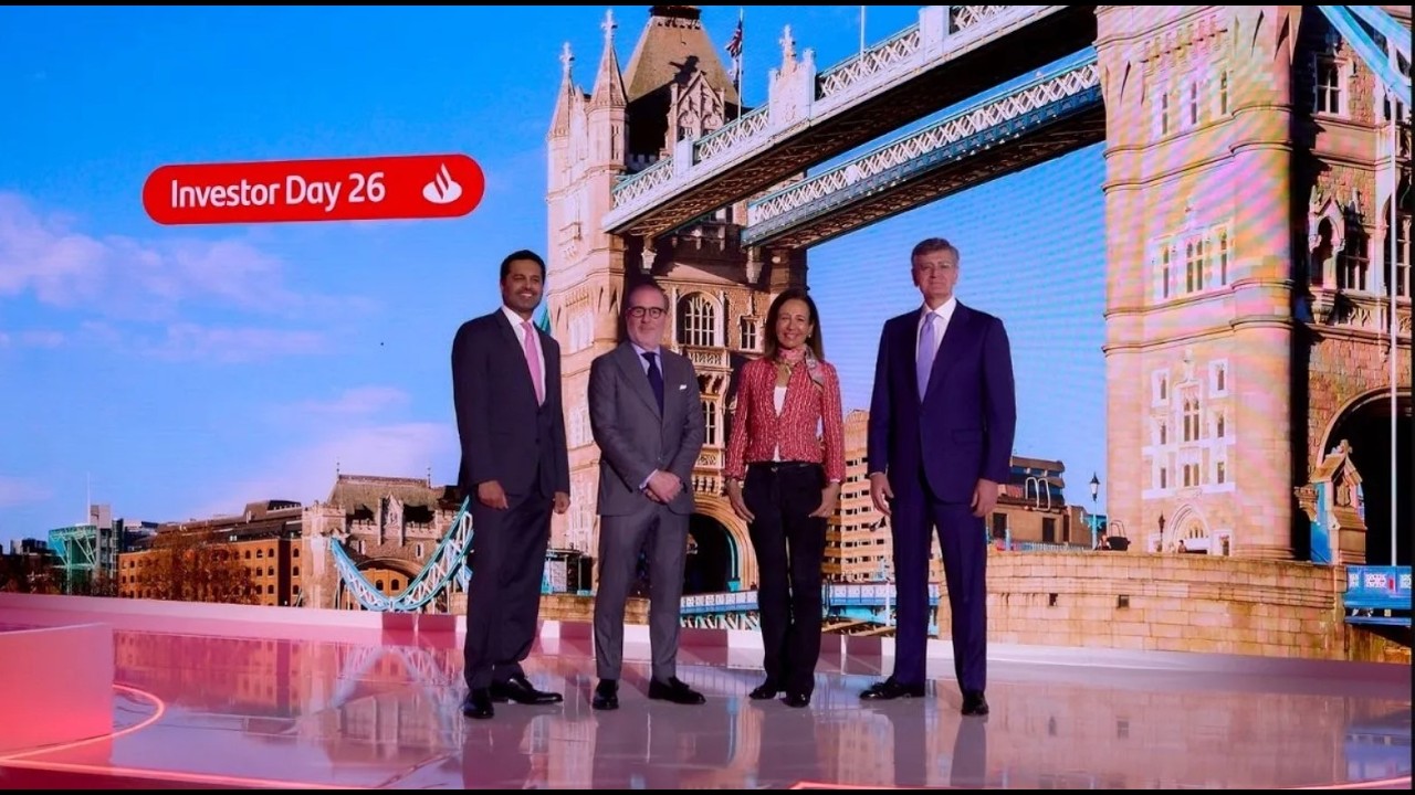Banco Santander define su estrategia 2026–2028 | Claves del Investor Day en Londres